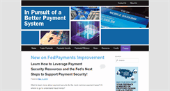 Desktop Screenshot of fedpaymentsimprovement.org